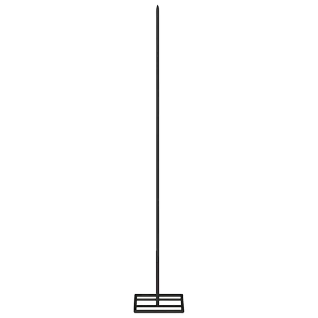 Black Metal Christmas Tree Frame 125cm DIY Modern Stand for Holiday Decoration