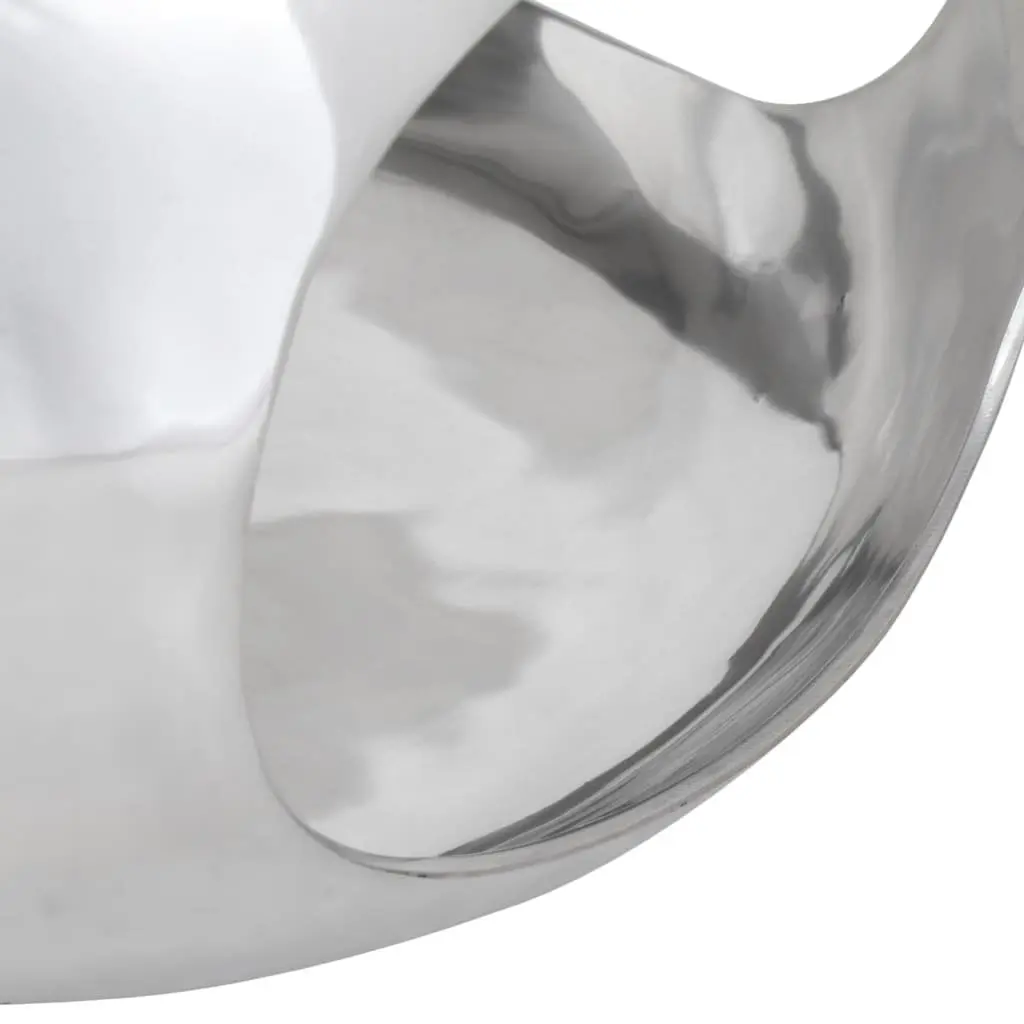 Coffee Table Silver 50 x 50 x 30 cm Sturdy Tabletop Display