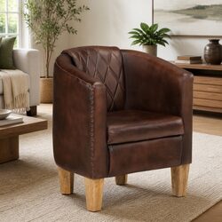 Brown Tub Chair: A Stylish and Comfortable Choice