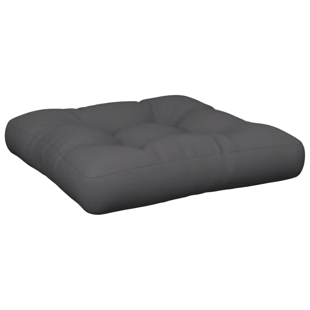 Pallet Cushion Anthracite 50x50x12 cm Outdoor Garden Sofa Seat Pad Decor