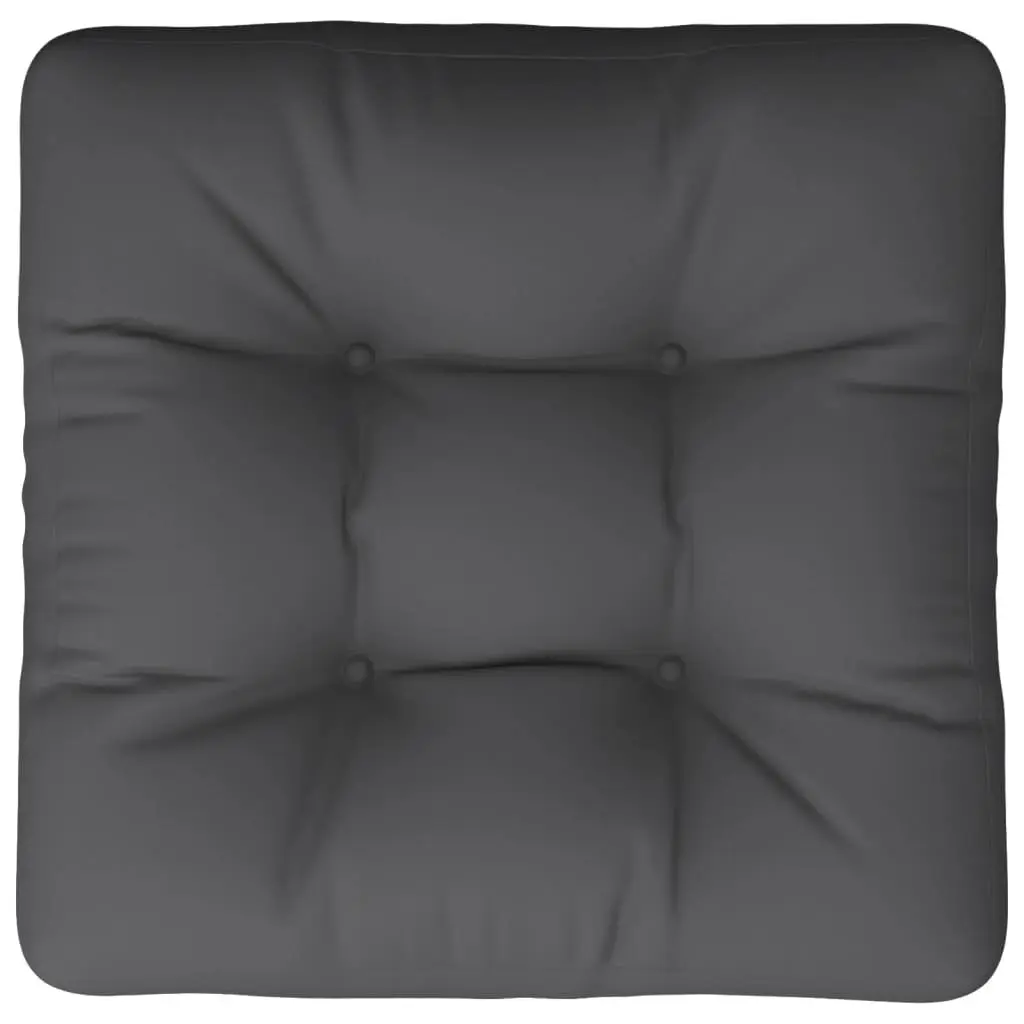 Pallet Cushion Anthracite 50x50x12 cm Outdoor Garden Sofa Seat Pad Decor