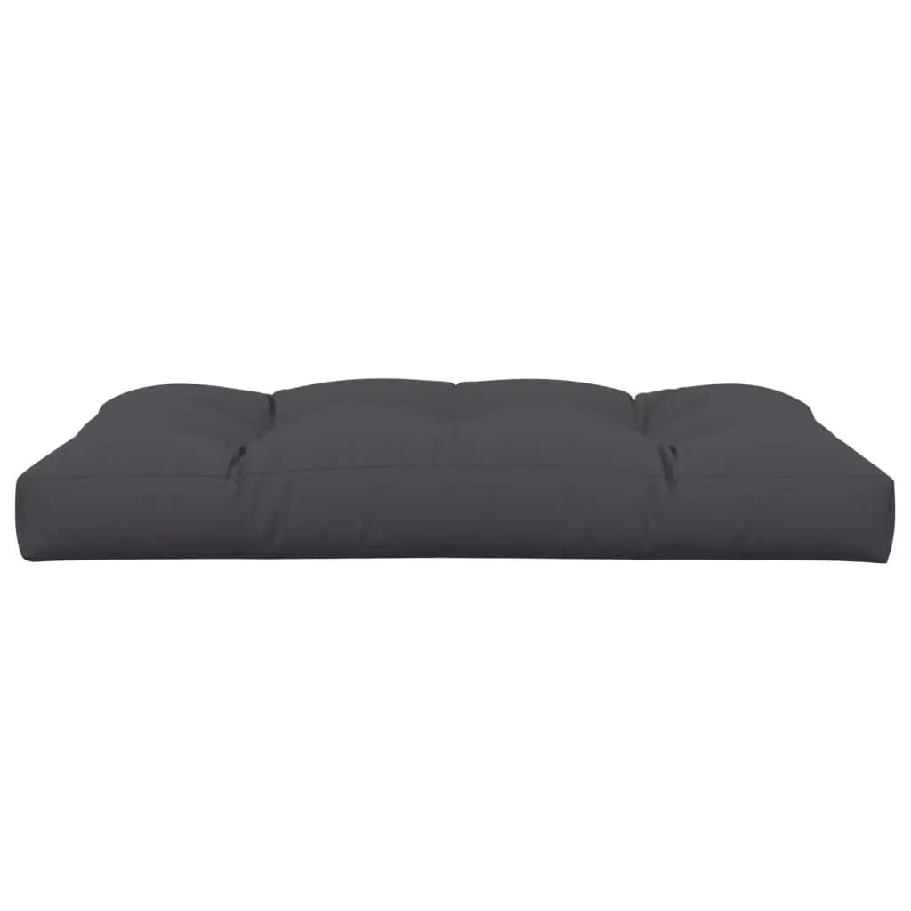Pallet Cushion Grey 120x80x12 cm Outdoor Garden Sofa Seat Pad Durable Polyester Fabric