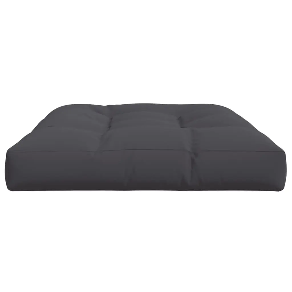 Pallet Cushion Grey 120x80x12 cm Outdoor Garden Sofa Seat Pad Durable Polyester Fabric