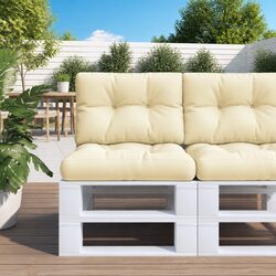 Cream Pallet Cushion 50x40x12 cm