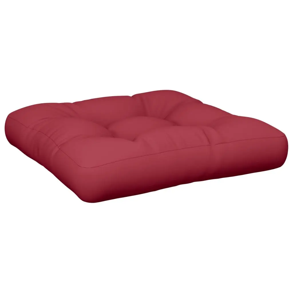 Pallet Cushions Red 2 pcs Outdoor Garden Furniture Sofa Seating Pads
