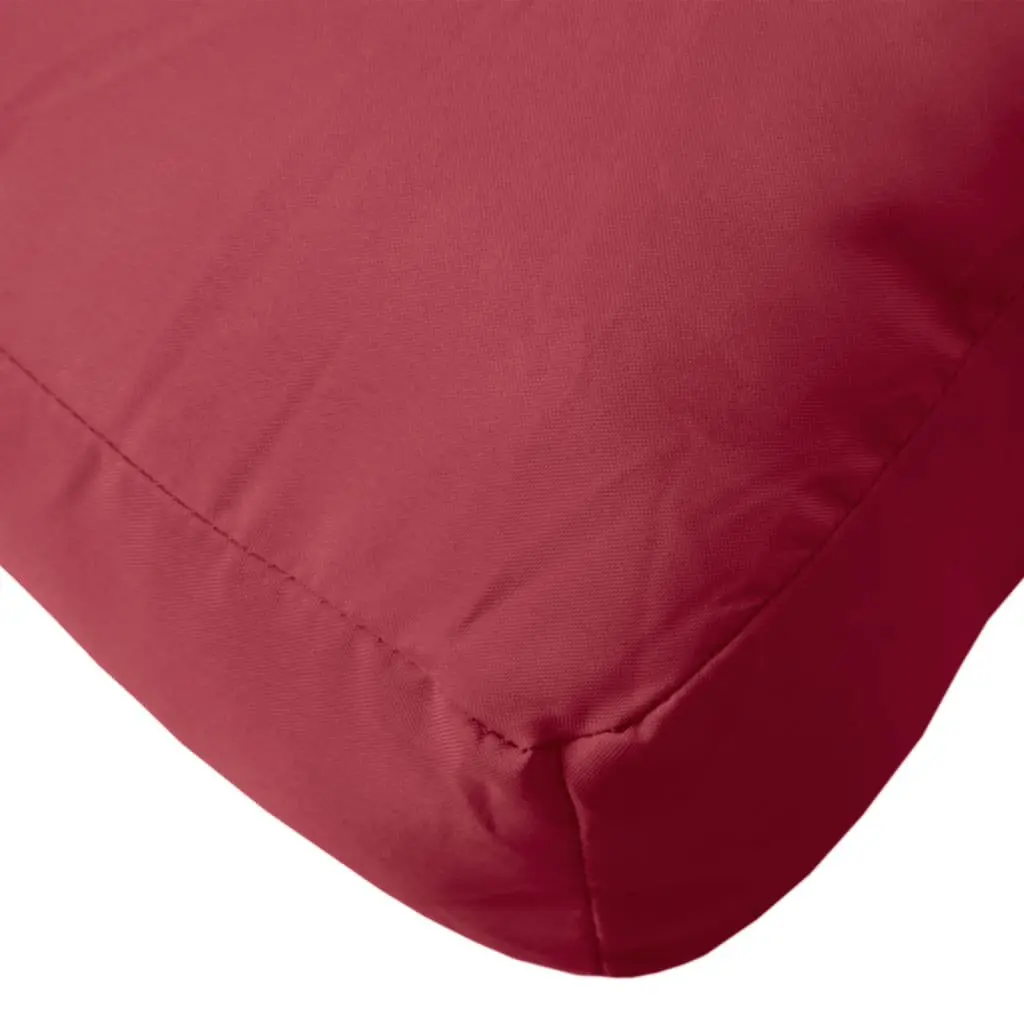 Pallet Cushions Red 2 pcs Outdoor Garden Furniture Sofa Seating Pads