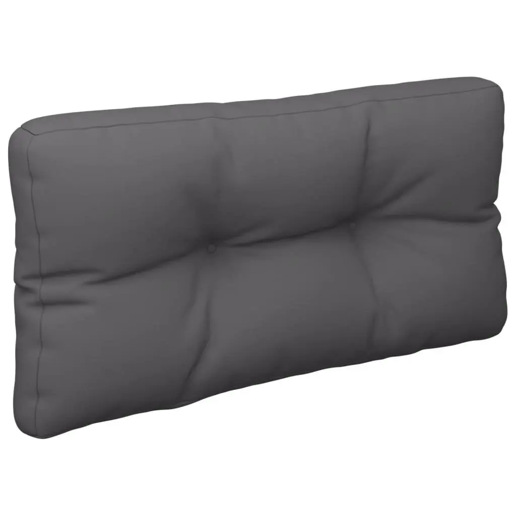 Pallet Cushions Anthracite 2 pcs Outdoor Garden Sofa Seat Pad Cushion Set