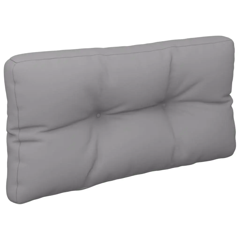 Pallet Cushions Grey 2 Piece Outdoor Garden Sofa Seat Pad Furniture Cushion Set