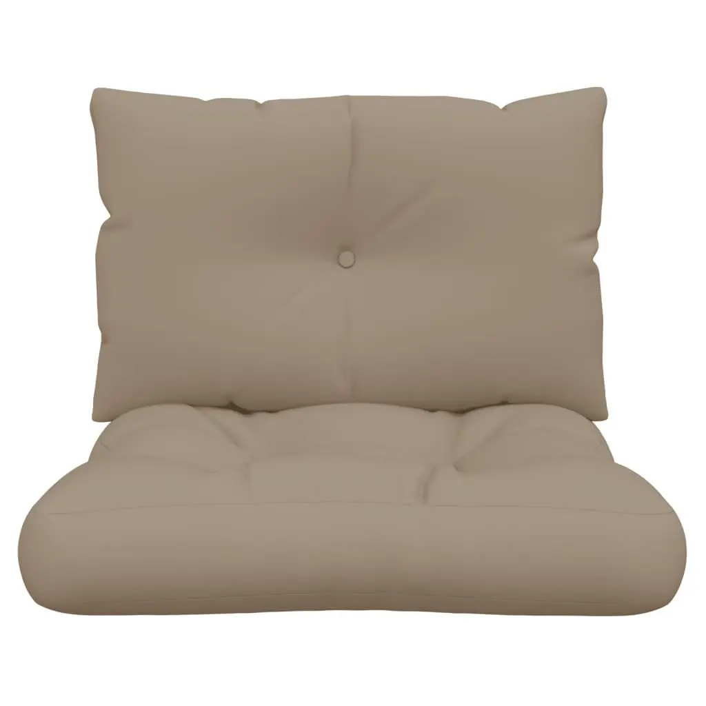 Pallet Cushions Taupe 2pc Outdoor Garden Furniture Seat Pad Sofa Cushion