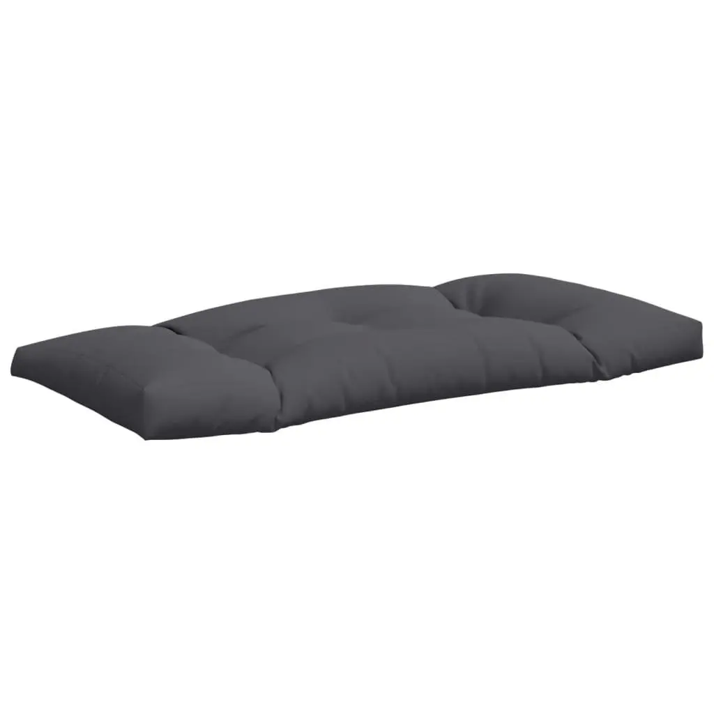 Pallet Cushions Anthracite 2 pcs Outdoor Garden Furniture Seat Pad Polyester