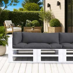 Your New Favorite Anthracite Pallet Cushions – 3-Piece Set
