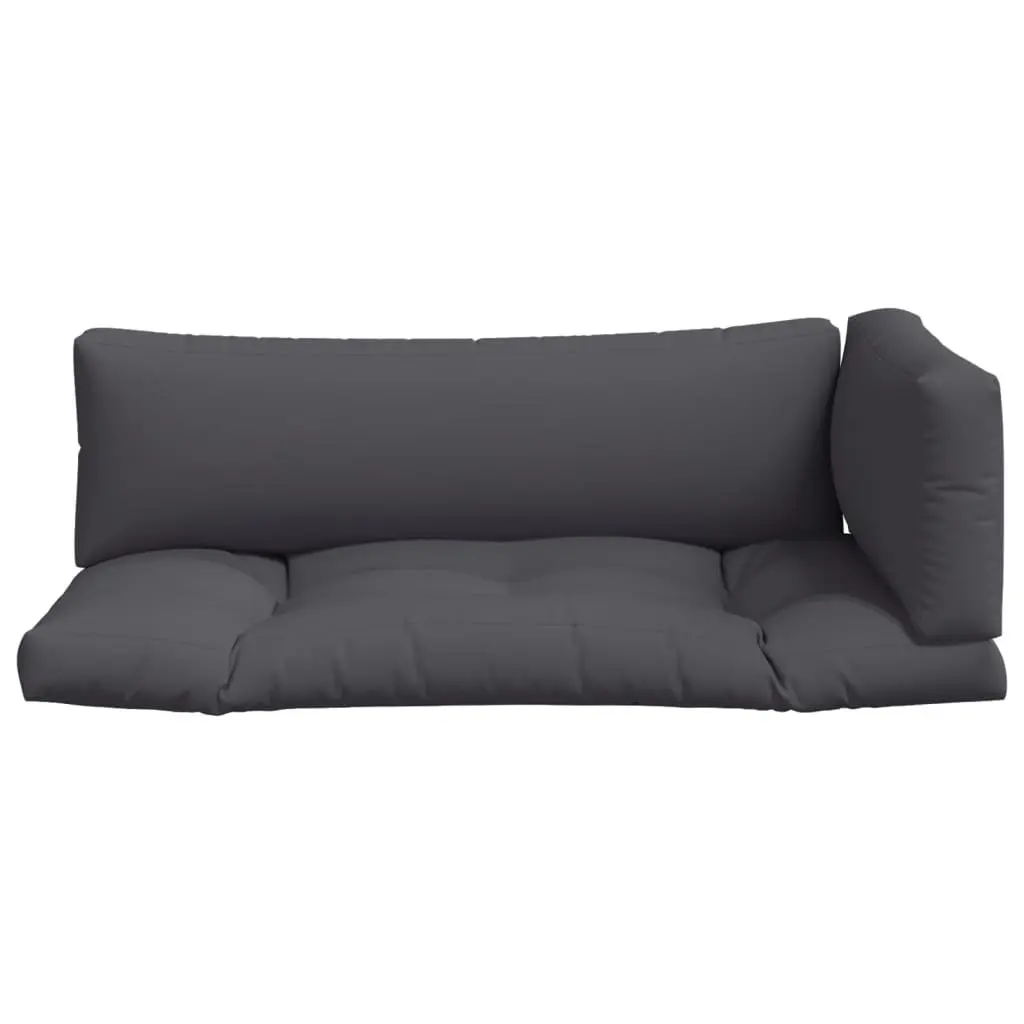 Pallet Cushions Anthracite 3 Piece Outdoor Garden Furniture Seat Pad