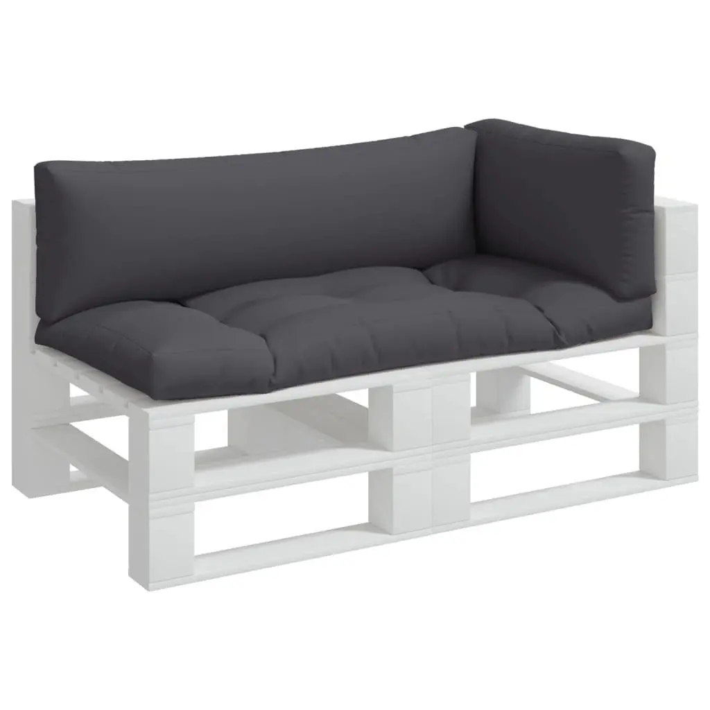 Pallet Cushions Anthracite 3 Piece Outdoor Garden Furniture Seat Pad