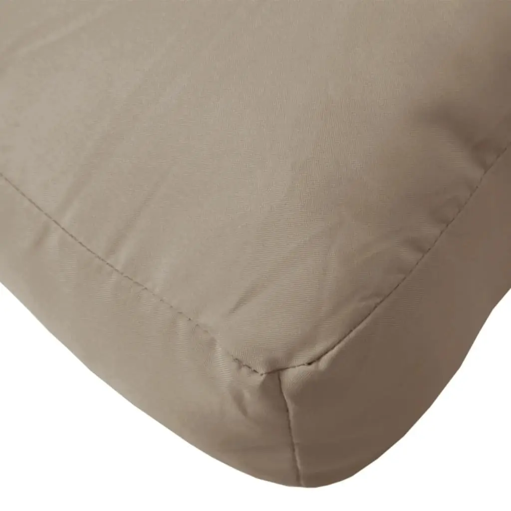 Pallet Cushions Taupe 3 Pieces Outdoor Garden Furniture Seat Pad Comfort