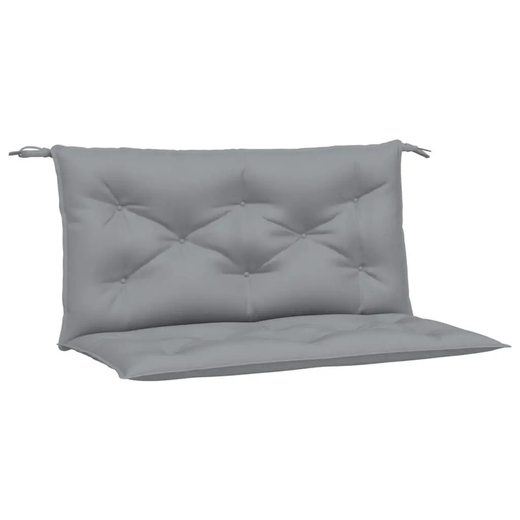 Garden Bench Cushions Grey 100x50x7cm Oxford Fabric Outdoor Patio Seat Pad 2pcs
