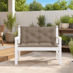 Taupe Outdoor Bench Cushions, 2 pcs Included