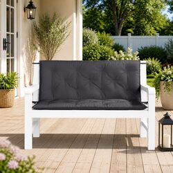 Garden Bench Cushions 2pcs for Style and Comfort