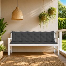 Concise Garden Bench Cushions, Set of 2