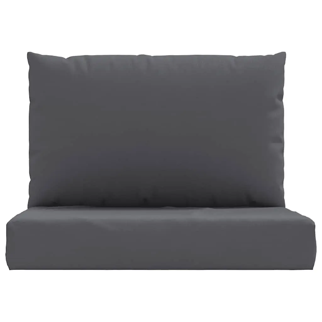 Pallet Cushions Anthracite 2pc Oxford Fabric Outdoor Garden Sofa Seat Pad