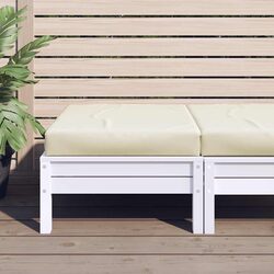 Cozy Up with a Cream Pallet Cushion 60x60x9.5cm