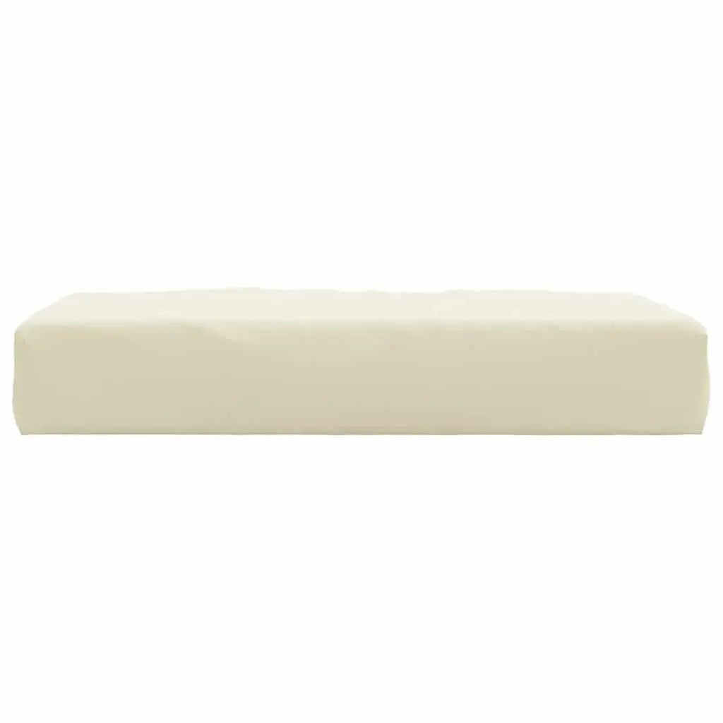 Pallet Cushion Cream 60x60x9.5cm Oxford Fabric Outdoor Garden Seat Pad