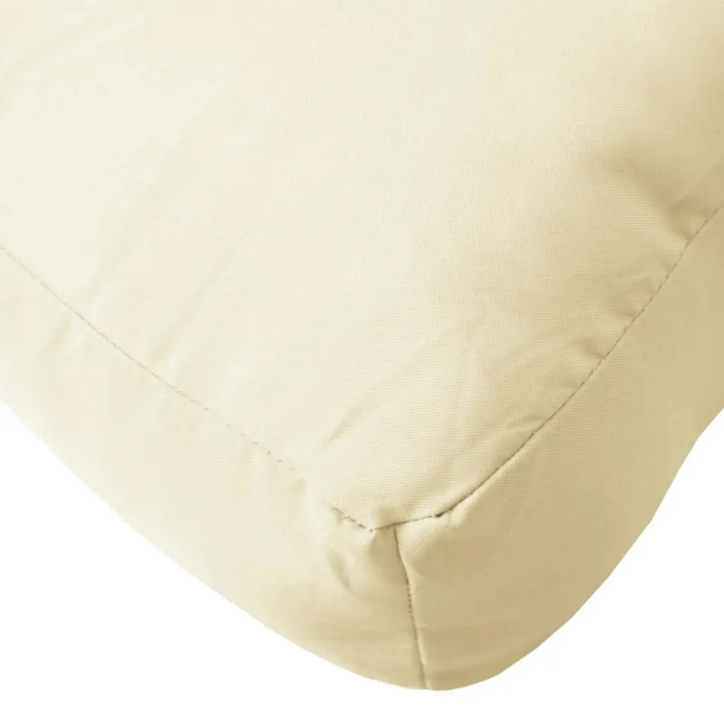 Pallet Cushion Cream 60x60x9.5cm Oxford Fabric Outdoor Garden Seat Pad