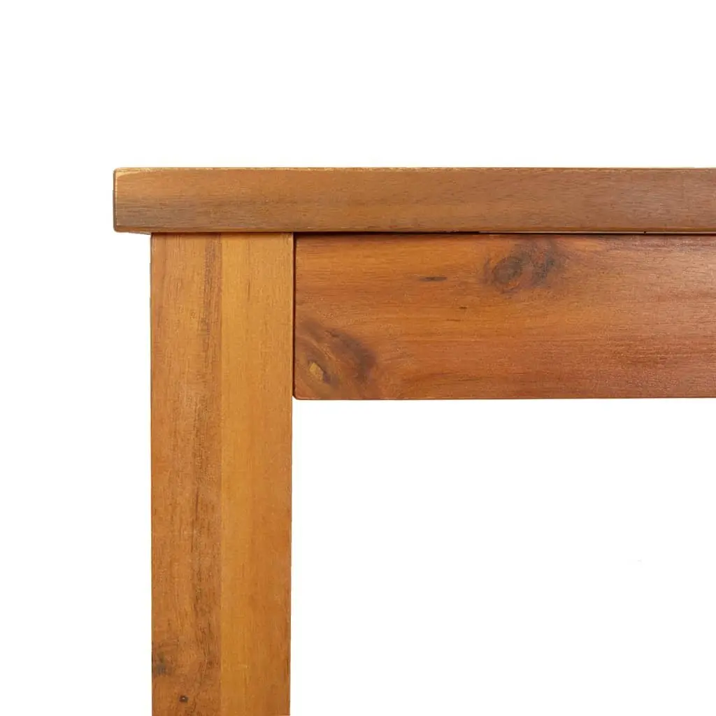 Garden Dining Table 200x90x74cm Outdoor Patio Furniture Solid Wood Acacia Brown