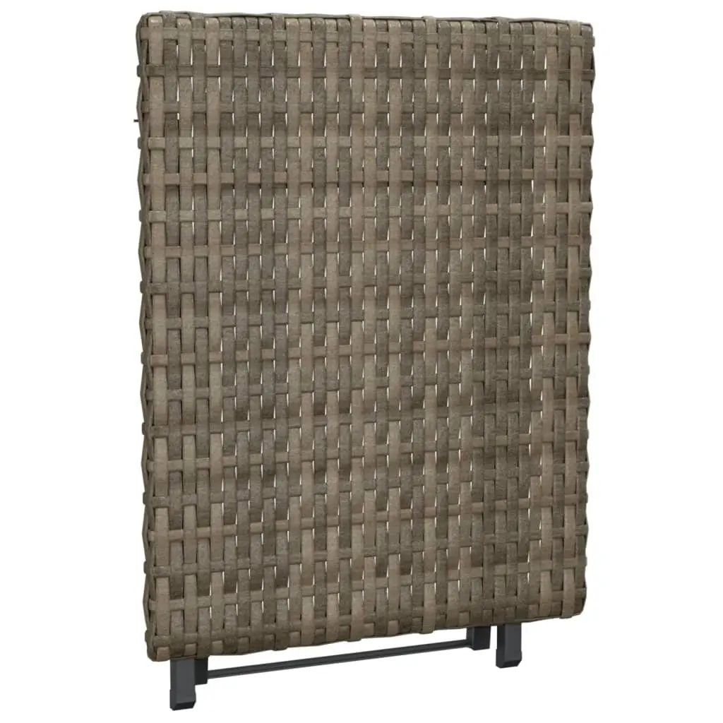 Grey Folding Table for Outdoor Use