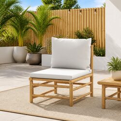 Bamboo Middle Sofa for Outdoors