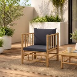 Bamboo Outdoor Sectional Sofa: Stylish and Durable