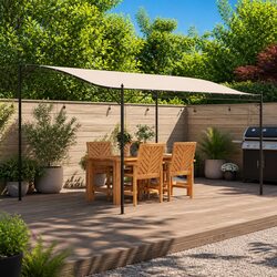 Your Outdoor Party Awaits with Cream Canopy Tent 4x3m