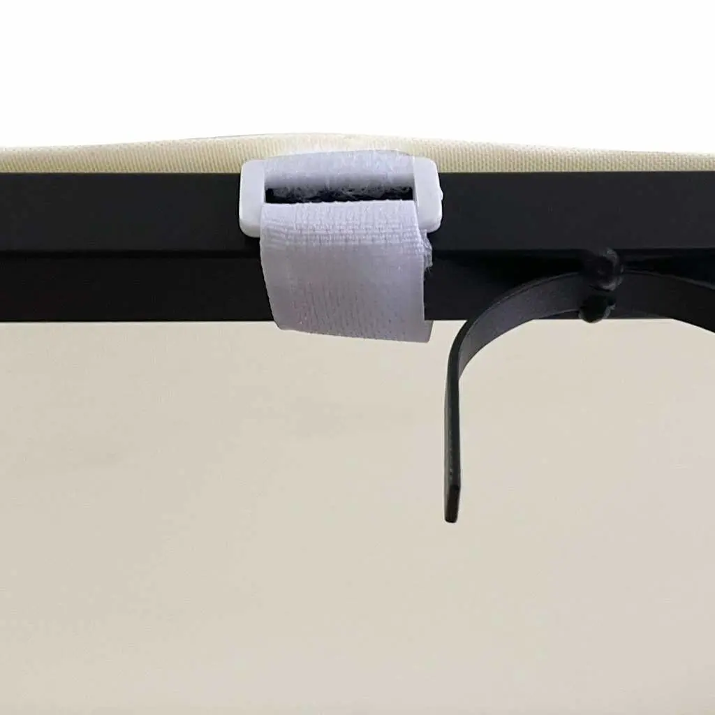 Garden Canopy Cream 4x3m Water-resistant UV-resistant Powder-coated Steel Frame