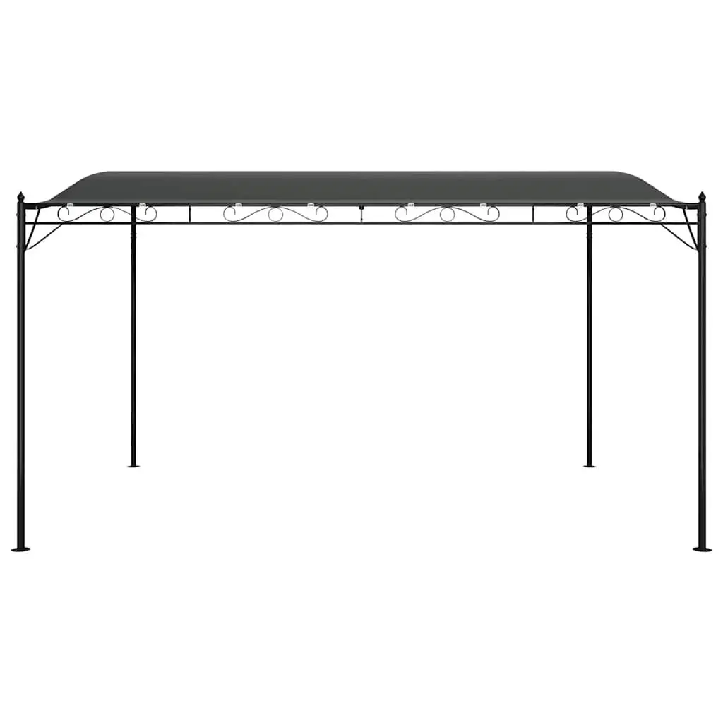 Canopy Anthracite 4x3 m Outdoor Garden Gazebo Tent Party Steel Frame