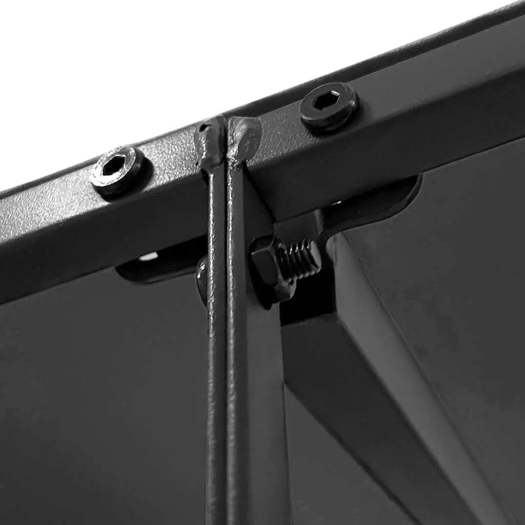 Canopy Anthracite 4x3 m Outdoor Garden Gazebo Tent Party Steel Frame