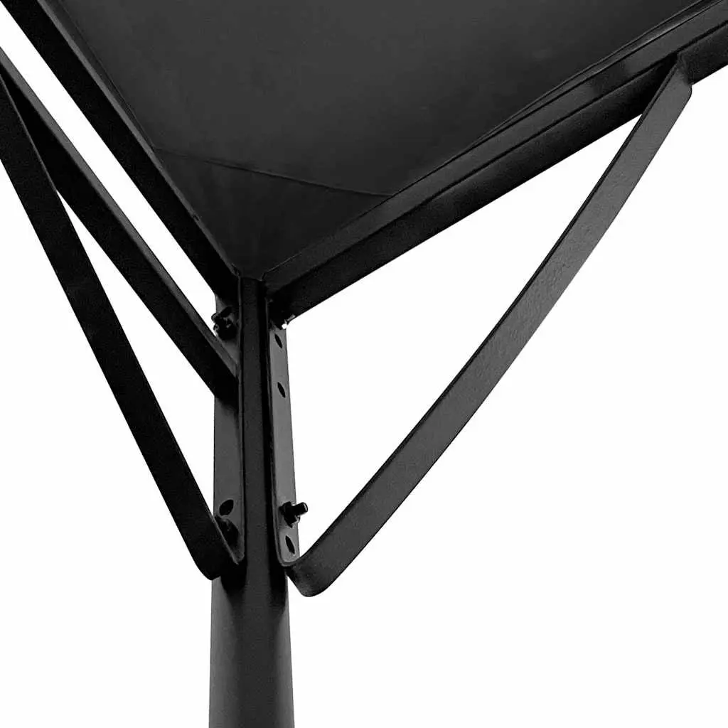 Canopy Anthracite 4x3 m Outdoor Garden Gazebo Tent Party Steel Frame