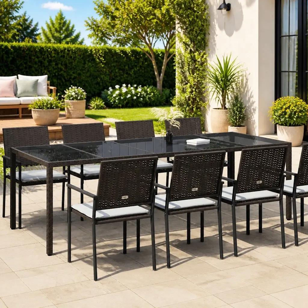 Garden Dining Table 250x100x75cm