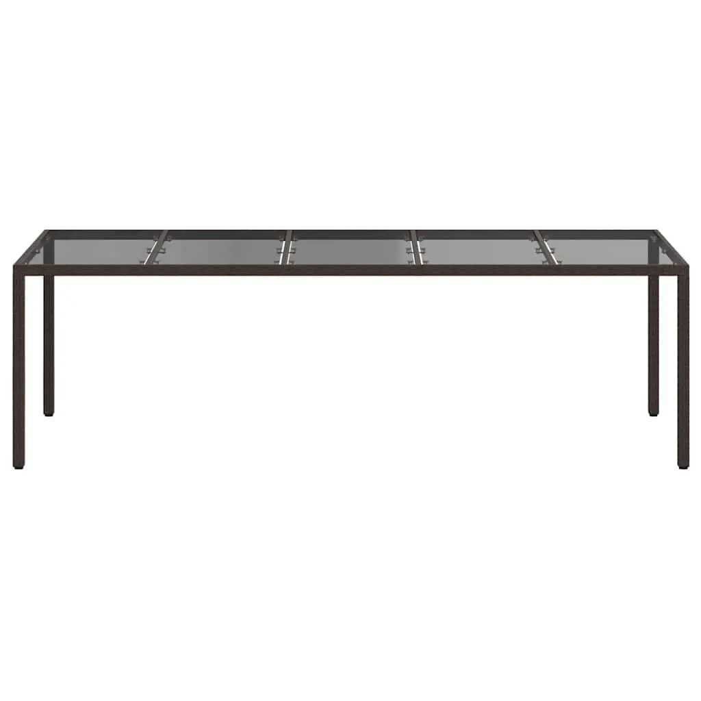 Garden Dining Table 250x100x75cm