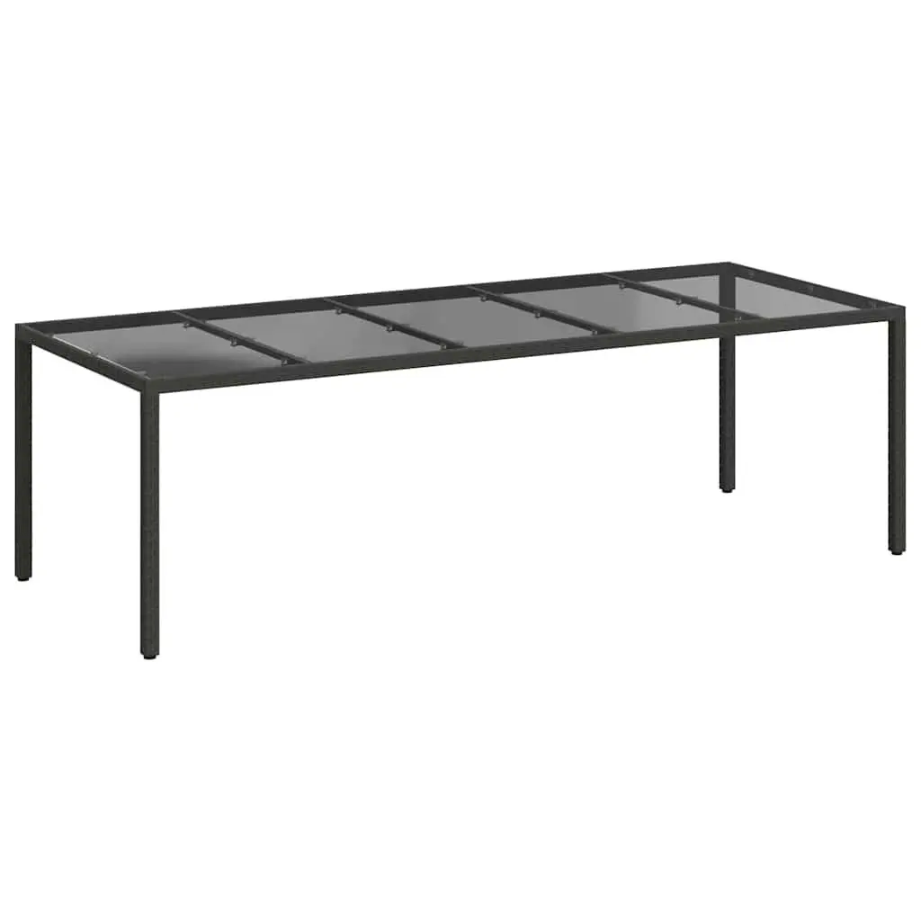 Black Garden Table for Outdoors