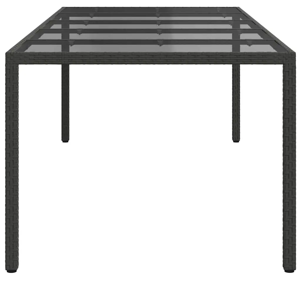 Black Garden Table for Outdoors