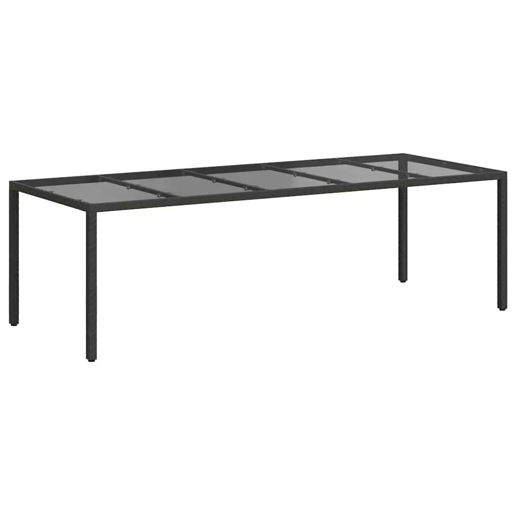 Black Garden Table for Outdoors