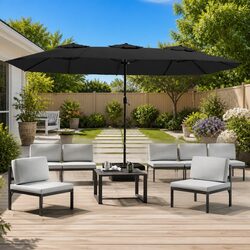 Discover the Double-Head Garden Parasol for Your Needs
