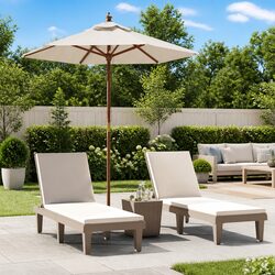 Garden Parasol Umbrella with UV Protection