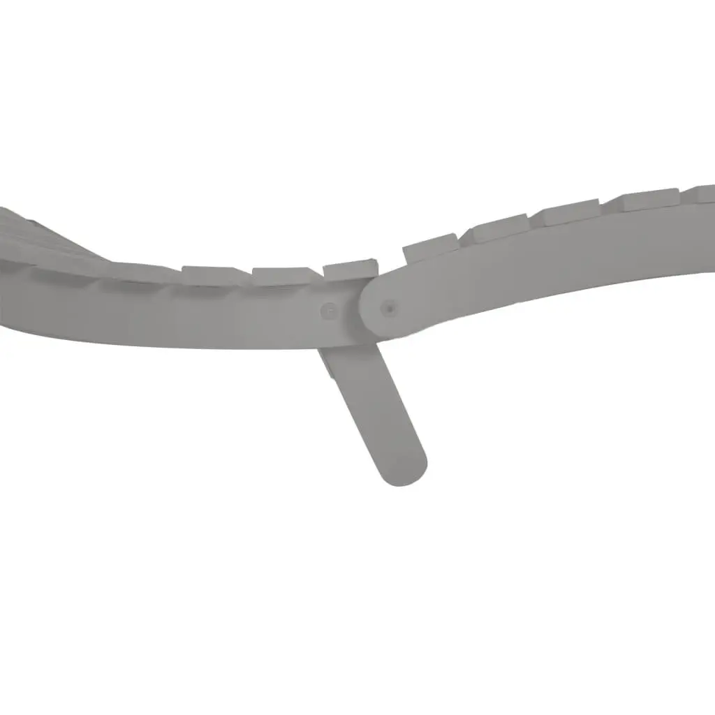 Grey Sun Lounger with Table