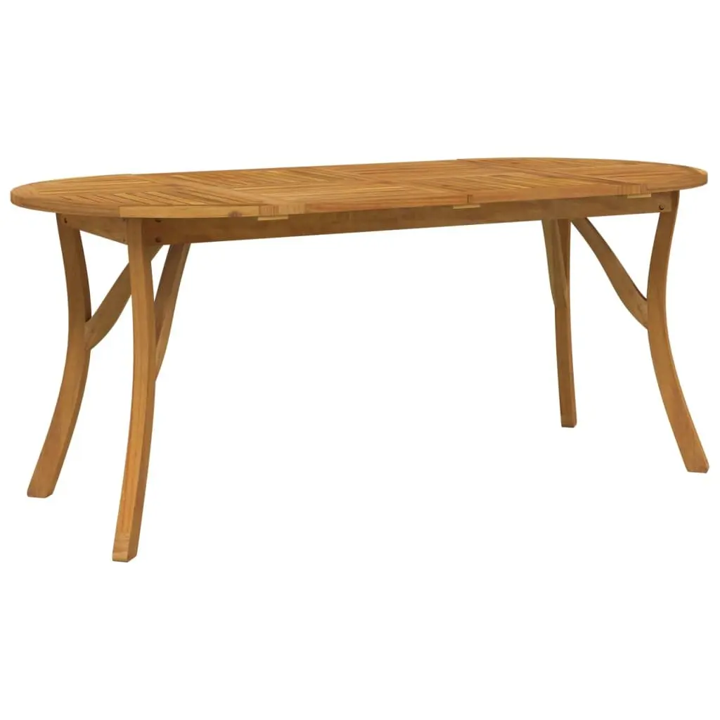 Garden Dining Table 200x90x75cm Solid Wood