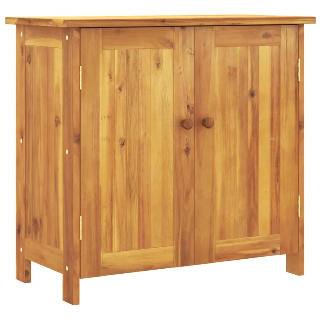 Garden Storage Cabinet, Solid Wood Construction