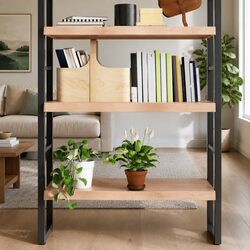 Wall Shelf in Solid Oak Wood