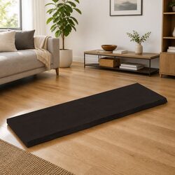 Dark Brown Oak Wall Shelf 120x40cm