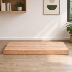 Your Perfect Solid Oak Live Edge Table Top, 80x40cm