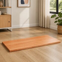 Solid Oak Live Edge Tabletop, 100x40cm, Ready to Use