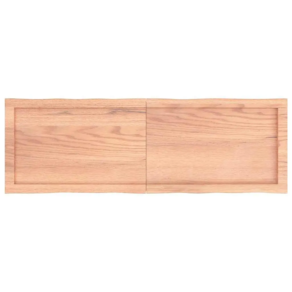 Wooden Table Top Brown Solid Oak Live Edge Foldable Replacement Desk